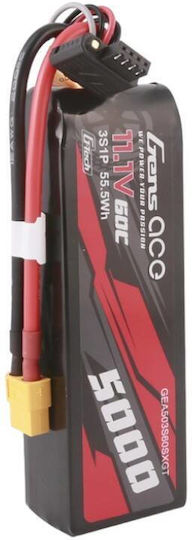 Gens Ace G-tech Μπαταρία Li-Po 11.1V 5000mAh 60C 3S XT60 για Τηλεκατευθυνόμενο