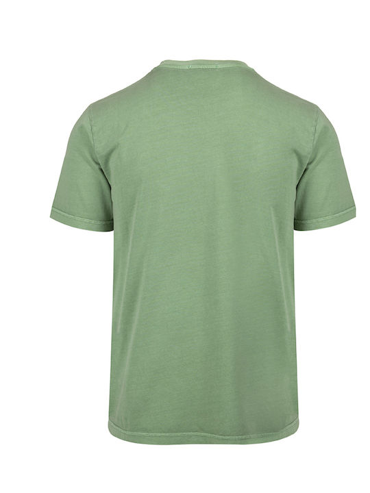 Crossley T-shirt Bărbătesc cu Mânecă Scurtă Light Green