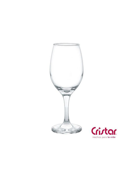 32cl Set of Glasses for White Wine made of Glass 6pcs