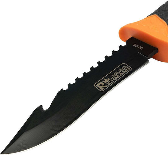 Richmann Knife Orange in Sheath