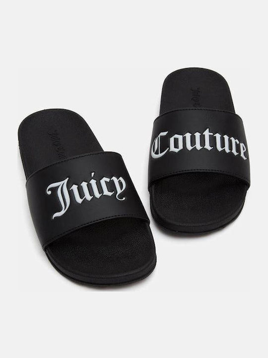 Juicy Couture Slides Μαύρα