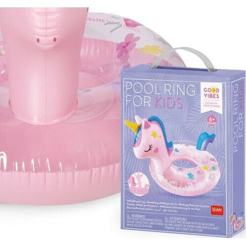 Legami Milano Kids' Swim Ring Unicorn Pink