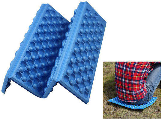 Spumant Single Substrat Camping 39x29.5cm Grosime 2cm în culoarea Albastru