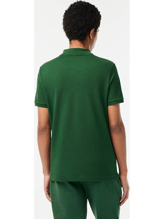 Petit Piqué Polo Short Sleeve Blouse Green