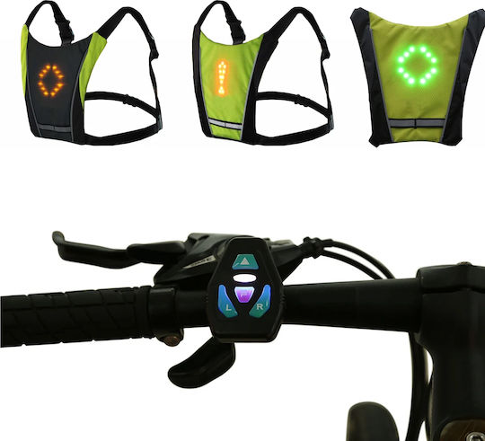 Reflective Safety Vest Remote-controlled Led Signals