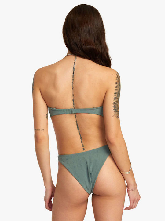 RVCA Strapless Bikini Green