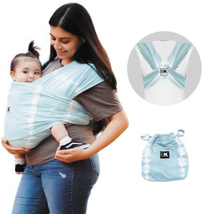 Baby K'tan Μάρσιπος Wrap Misty Blue με Μέγιστο Βάρος 16kg