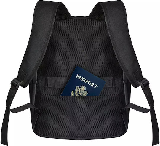CabinFly Pacemaker Sack Voyage Back 24lt Black Fabric L40xW20xH30cm