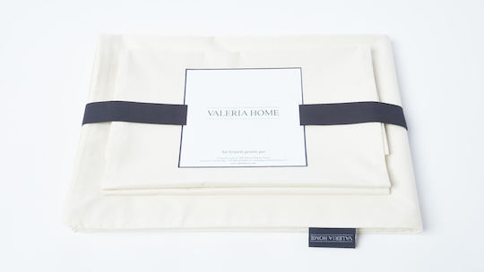 Valeria Home Σετ Pentru Patut Alb 3buc