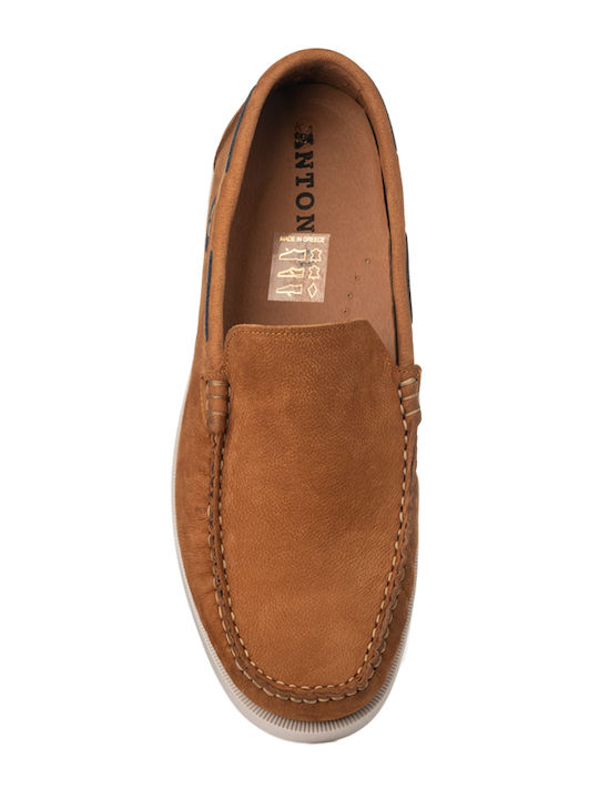 Men's Leather Loafers Brown