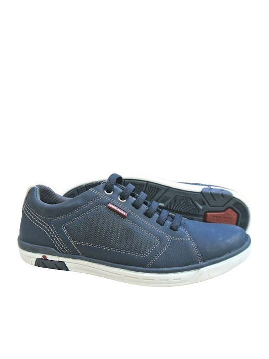 Men's Anatomic Leather Casual Shoes Blue