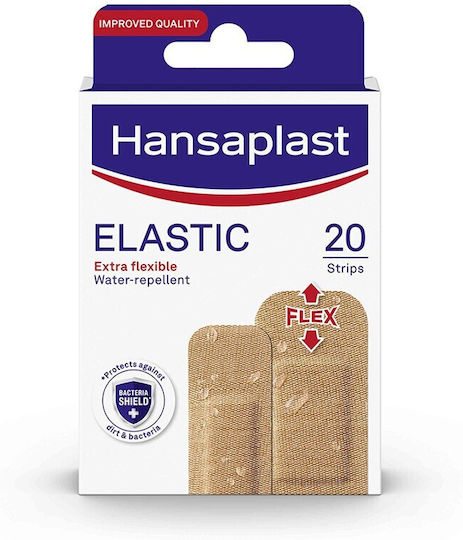 Hansaplast Elastic Extra Flexible Plasters 20pcs