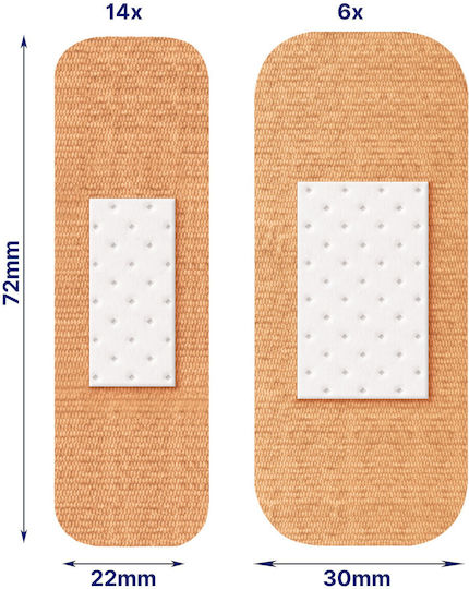 Hansaplast Elastic Extra Flexible Plasters 20pcs