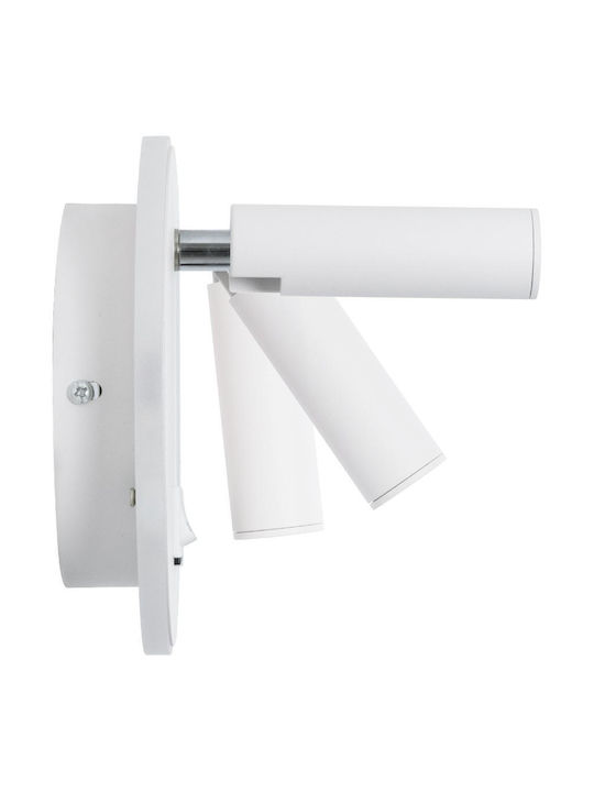 GloboStar Lady-R Modern Leuchte Wand mit Integrierter LED und Neutralweißes Licht 15x7cm