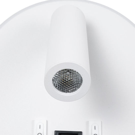 GloboStar Lady-R Modern Lumină de Perete cu LED Integrat și Lumină Alb Natural 15x7cm