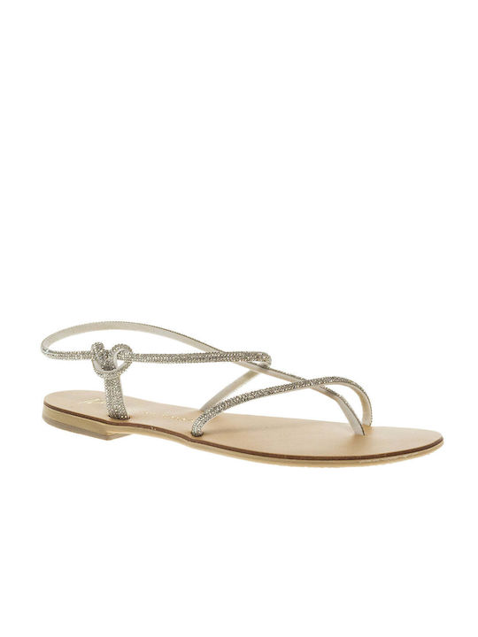 Nicolas Lainas Leather Women's Sandals Silver