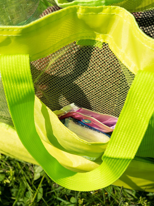 Geantă De Plajă Din Material Textil Verde