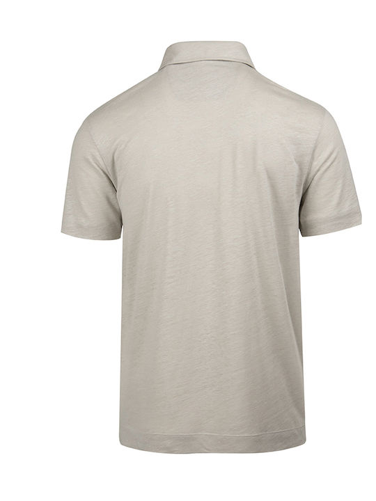 Hugo Boss Jersey Men's Short Sleeve Blouse Polo beige