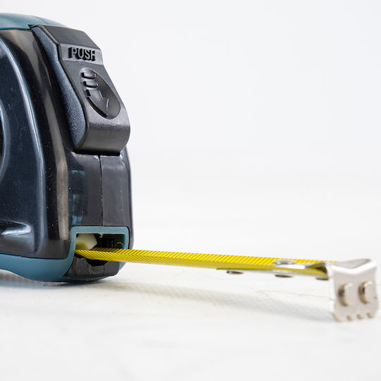 Bormann Pro BHT7125 Tape Measure with Auto-Rewind and Magnet 16mm x 3m