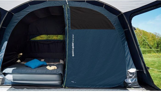 Outwell Utah 5 Καλοκαιρινή Σκηνή Camping Τούνελ Μπλε για 5 Άτομα 215x215x300εκ.
