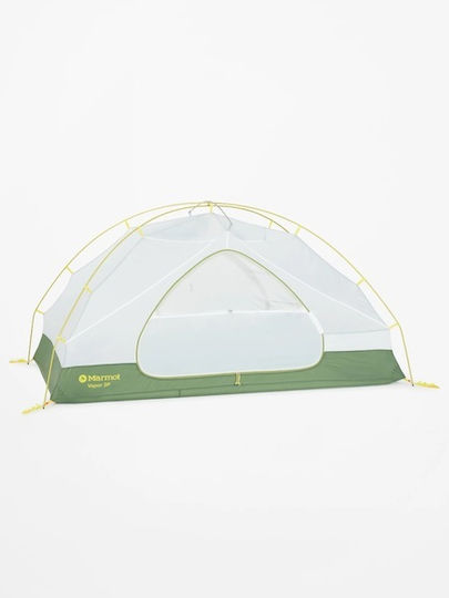 Marmot Vapor 3p Camping Tent Igloo Green with Double Cloth for 3 People