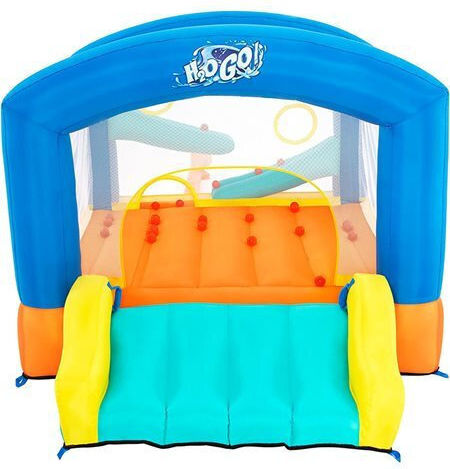 Bestway Saltea Gonflabilă H2OGO Leap & Play Cu Tobogan Gonflabil Și Tobogan Pentru Vârstă 3+ Ani