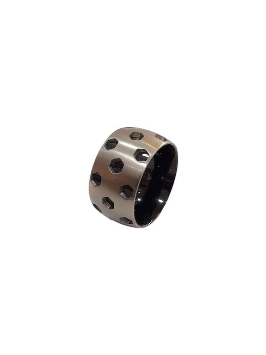 VISETTI Ring made of stainless steel