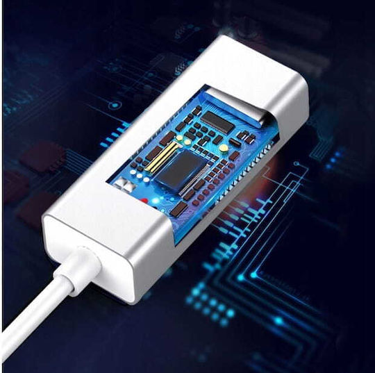 Zenwire Αντάπτορας Δικτύου USB με Ενσύρματη Σύνδεση Gigabit Ethernet