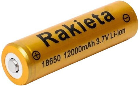 Wiederaufladbare Batterie 18650 Li-Ion 12000mAh 3.7V 1Stück