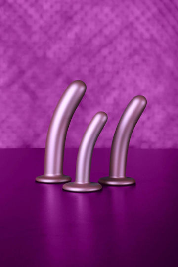 Boss Of Toys Dildo με Όρχεις και Βεντούζα Ροζ 18cm