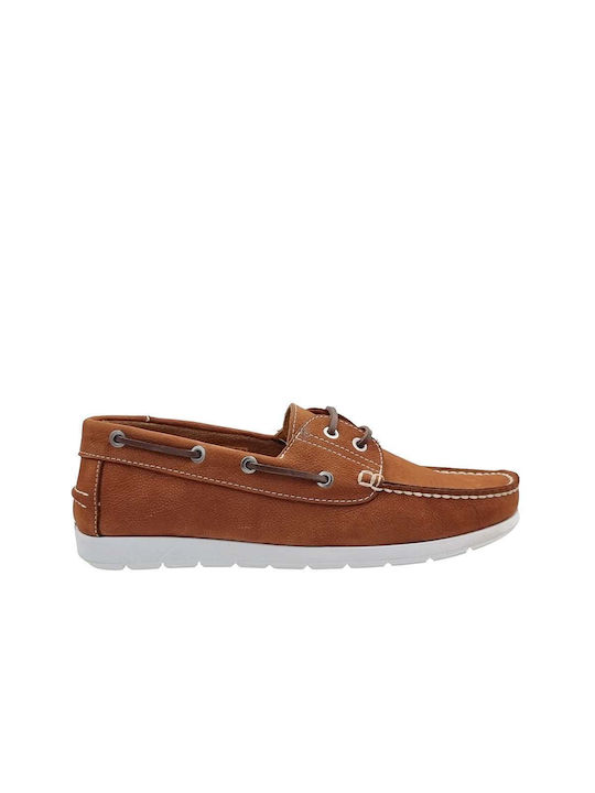 Safe Step Men's Leather Moccasins Tabac Brown