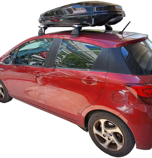 Nordrive Багажници за покрив Алуминий за Toyota Ярис 2011-2020 (Комплект с крака)