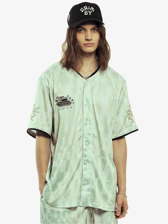 Grimey Men's Shirt Short Sleeve Green