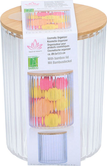 Alpina Appliances Cotton Holder Plastic Transparent