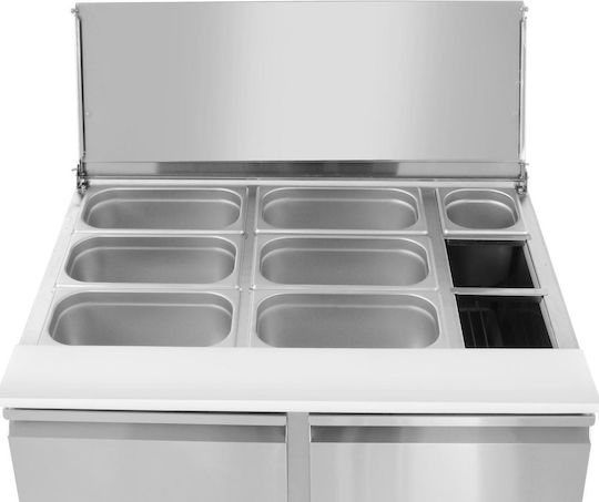 Hendi Recipient Gastronorm Oțel inoxidabil GN1/1 cu Adâncime 40mm