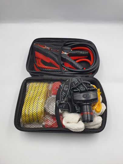 Auto-Notfall-Kit mit Handschuhen