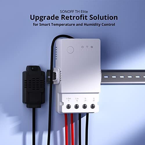 Sonoff Electric Panel Meter Analog Single Phase Wi-Fi Bluetooth LAN Google Home Alexa Sonoff Smart Relay Wifi 230v 16a With THR320 Sensor Input