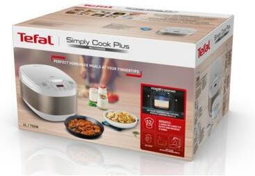 Tefal Simply Cook Plus Multifunktionskocher 750W mit Kapazität 10Es Goldener