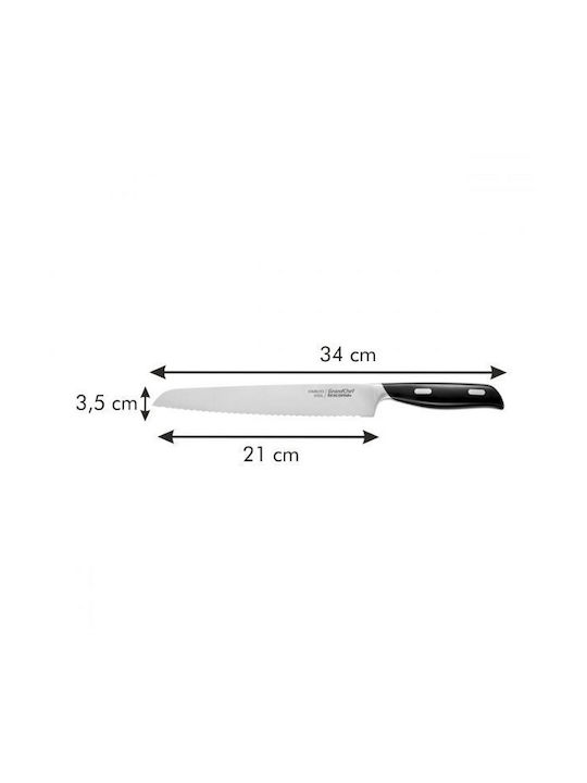 Tescoma Μαχαίρι Ψωμιού από Ανοξείδωτο Ατσάλι 21cm 8595028491647