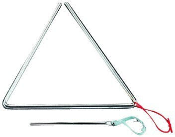 Peace Music Triangle 5 Inch Steel