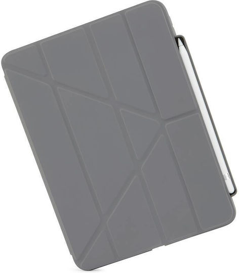 Pipetto Flip Cover Silicone Gray (iPad 2022 10.9'')