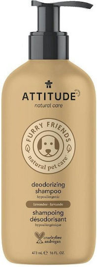 Attitude Hundeshampoo für Hunde Hypoallergen 473ml