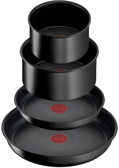 Tefal Ingenio Unlimited Комплект Съдове За Готвене От Алуминий С Незалепващо Покритие 5 Части
