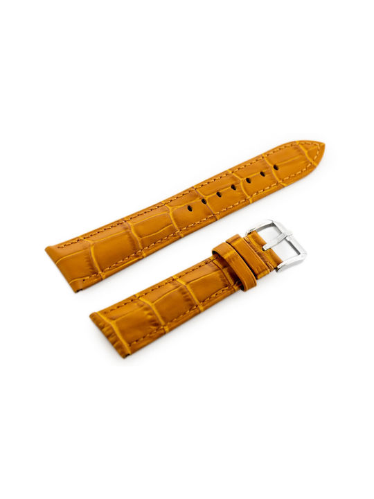 Pacific Leather Strap Brown 24mm