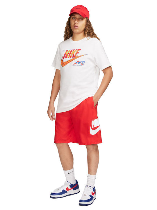 Nike FN3303-657 Ανδρικό Σορτς Κόκκινο / Κόκκινο