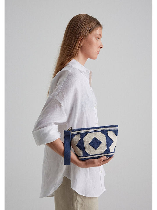 Eze Fabric Women's Handbag Blue