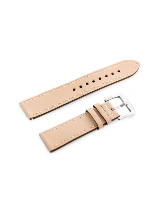 Pacific Leather Strap Pink 20mm