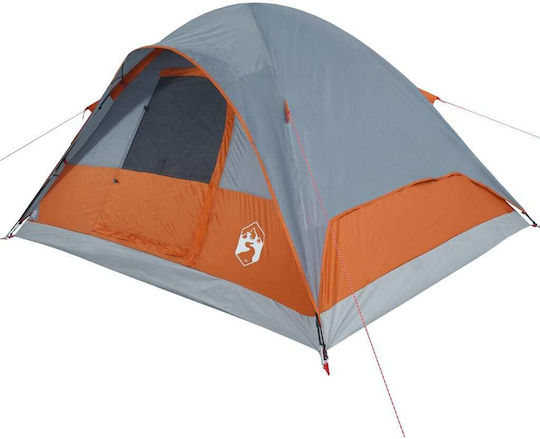 vidaXL Campingzelt Iglu Orange für 6 Personen 270x210x145cm