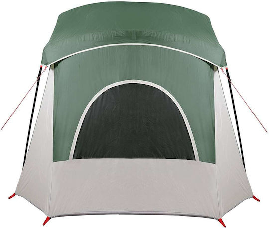 vidaXL Σκηνή Camping Πράσινη για 5 Άτομα 340x297x215εκ.