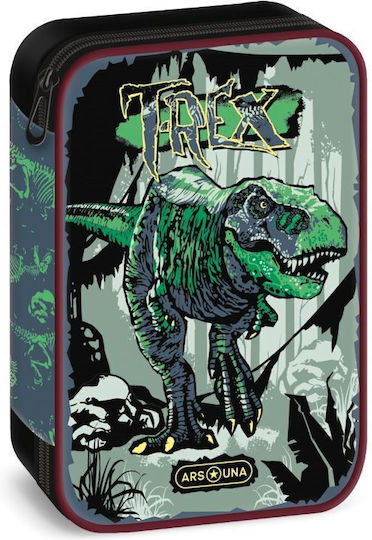 Schüler Federmäppchen Ein Reißverschluss auf zwei Ebenen Ars Una T-rex 5346 24